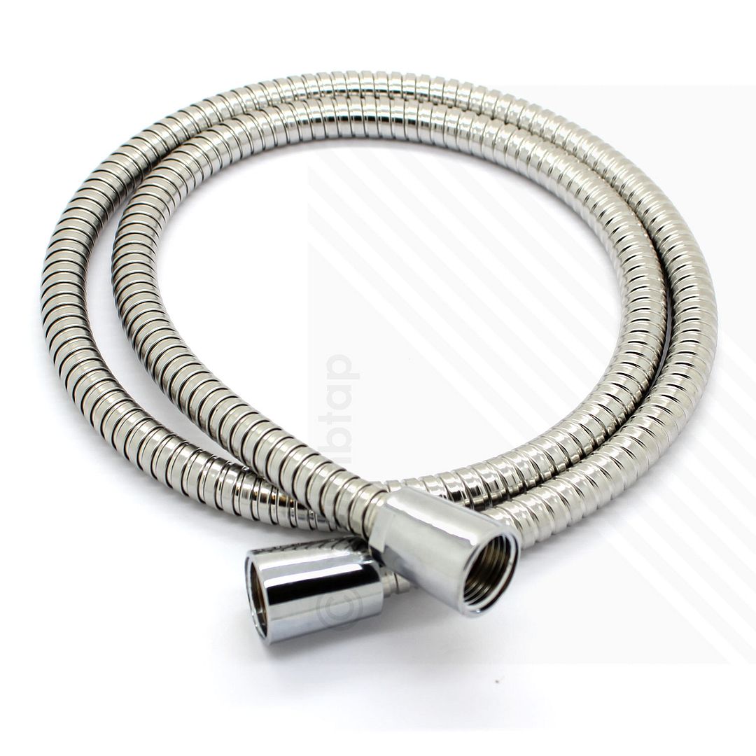 Replacement Flexible Stainless Steel Chrome Bathroom Shower Hose • All Sizes eBay